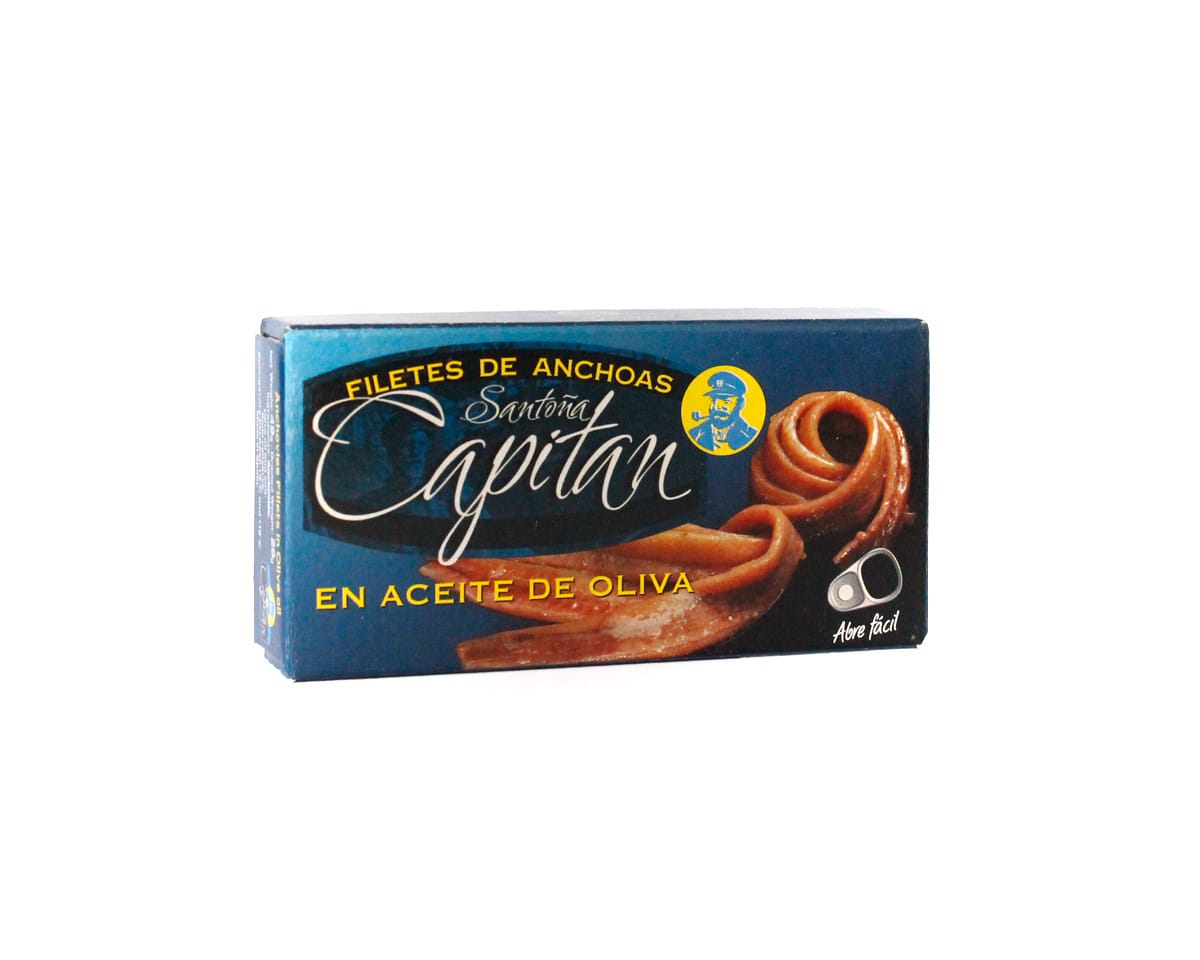 Acciughe in olio di oliva CAPITÁN 50g