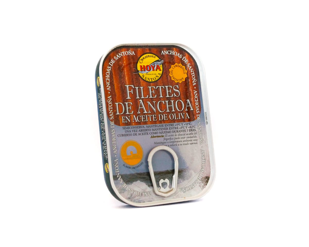 Acciughe del Cantabrico in olio di oliva HOYA 78g