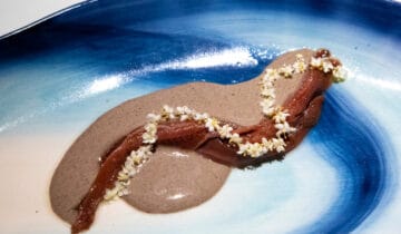 Anchovy with Truffle Tapa