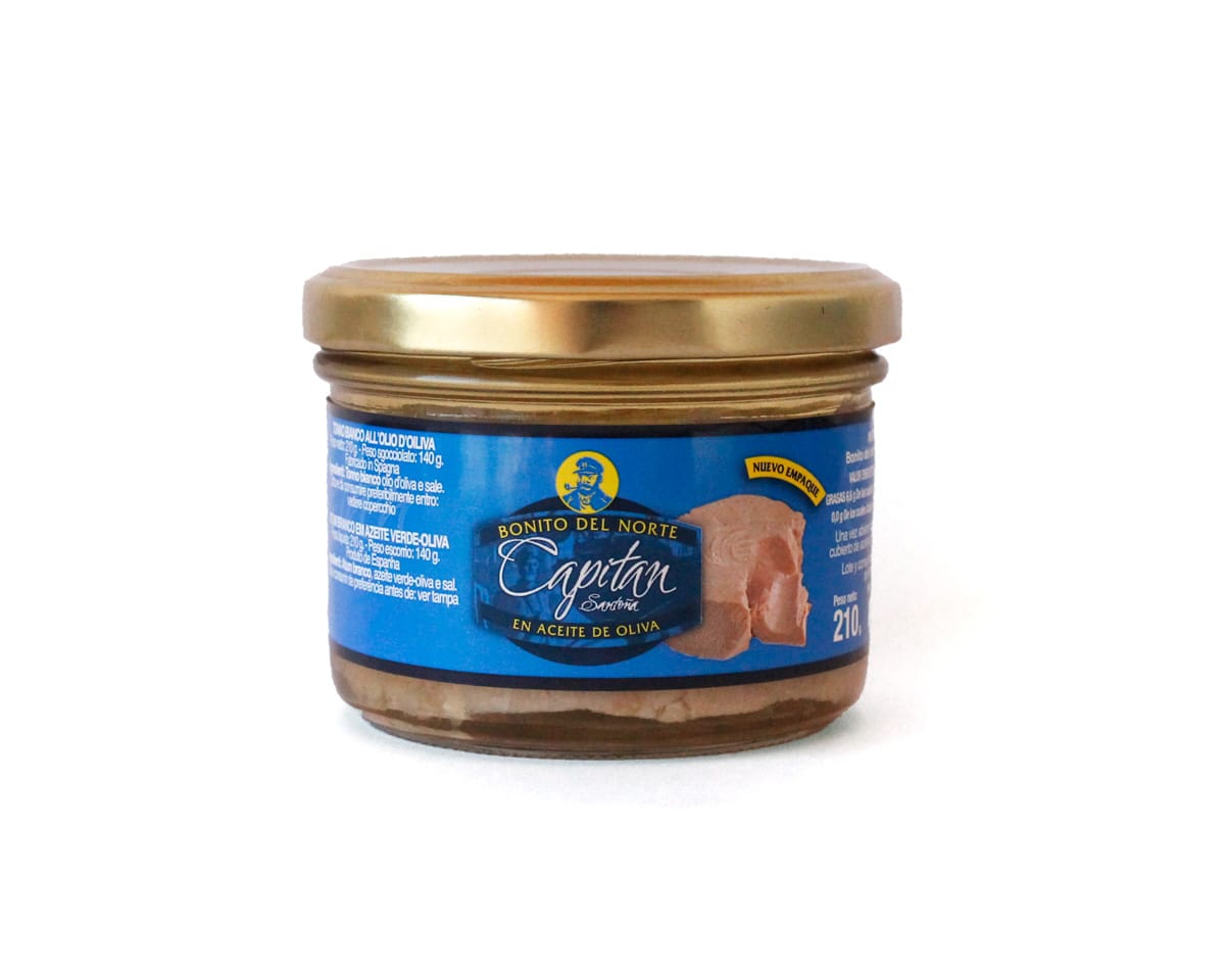 Bonito del Norte in olio d'oliva Capitán 210g