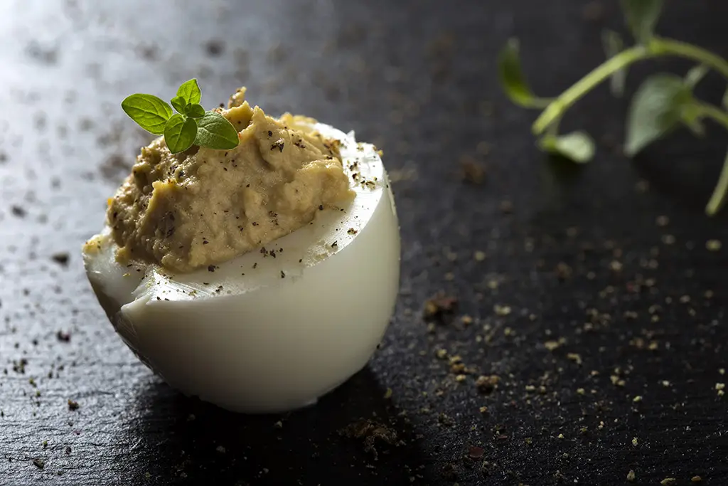 3 versiones de huevos rellenos de atún claro Hoya 4 Receta de Huevos Rellenos de Atun