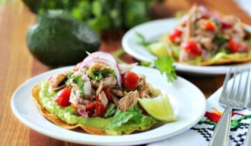 White Tuna Ceviche with Hoya Preserves