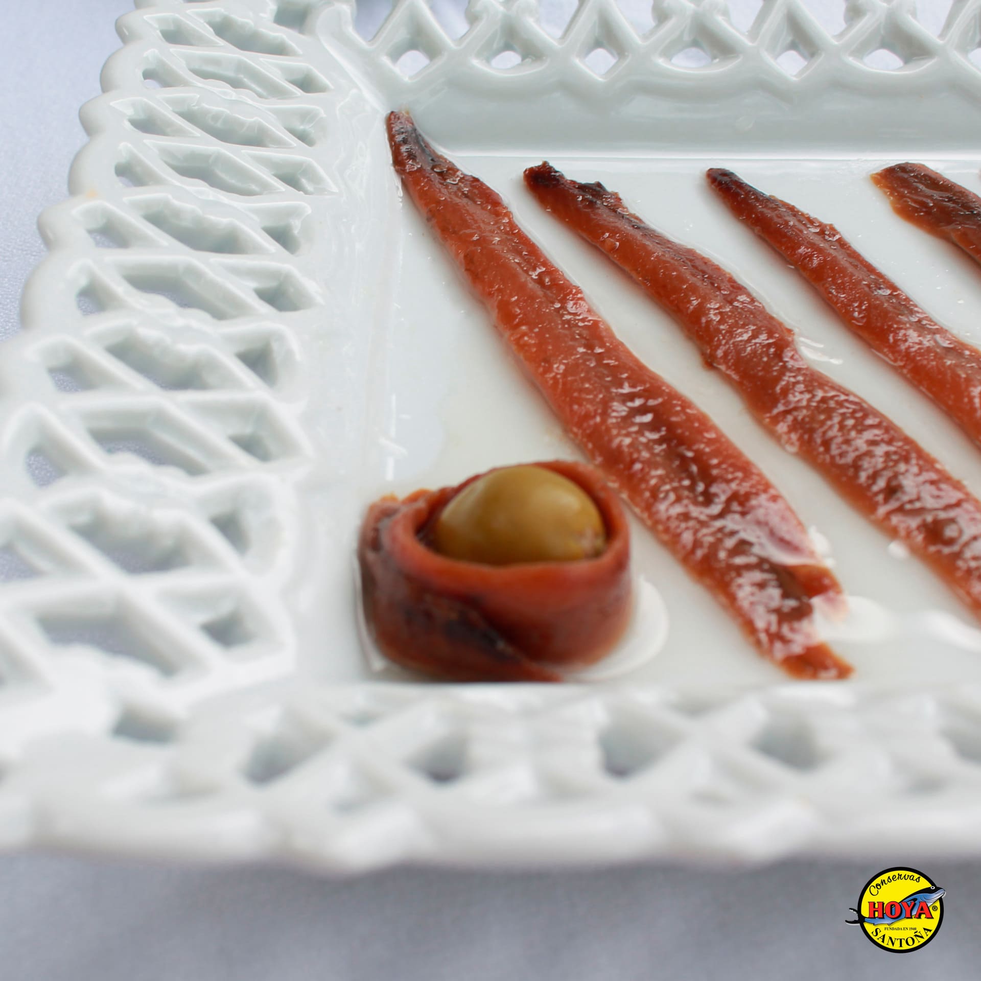Anchoas del Cantábrico en aceite de oliva HOYA 170g 3 Anchoas del Cantábrico en aceite de oliva HOYA 170g - Image 3